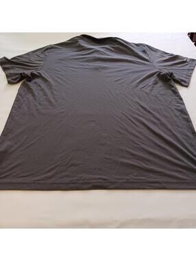 Travis Mathew Cotton & Polyester Men's Polo Gray Shirt Size 3XL Short Sleeve